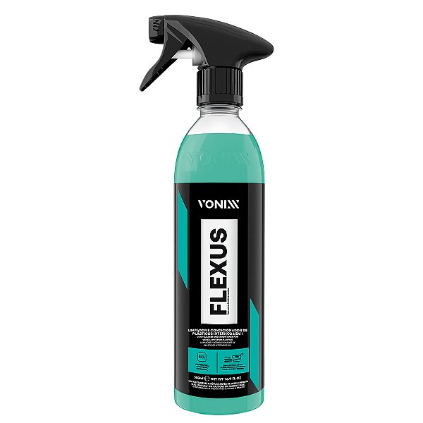 FLEXUS Limpador e Condicionador de Plásticos Internos 2 em 1  500ml - Vonixx