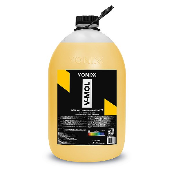 Shampoo Desincrustante V-Mol 5L Diluição: Até 1:100 - Vonixx