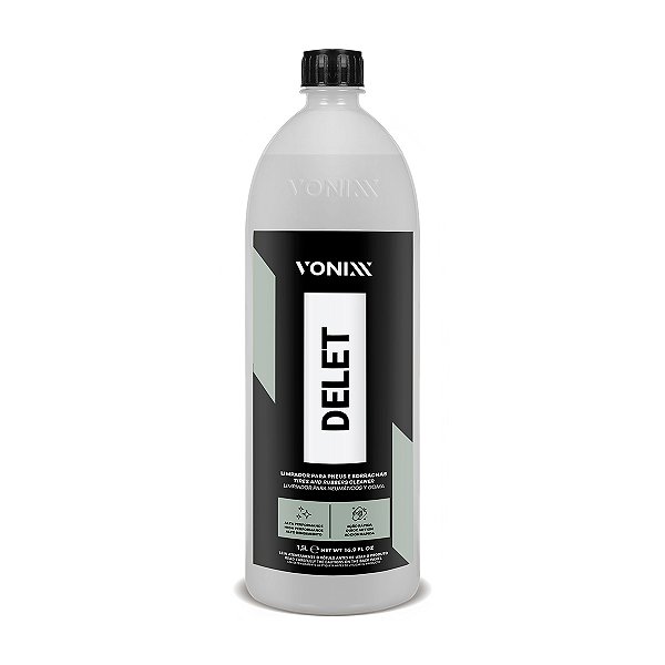 Delet Limpador de Pneus e Borrachas 1,5L - Vonixx