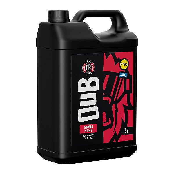 Shampoo Neutro Snow Many 5L Diluição até 1:400 - Dub Boyz