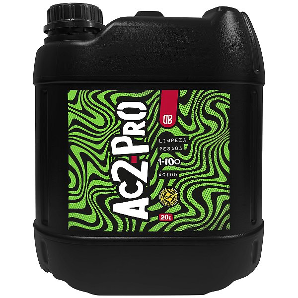 AC2-Pro Desincrustante 20L Diluição até 1:100 - Dub Boyz