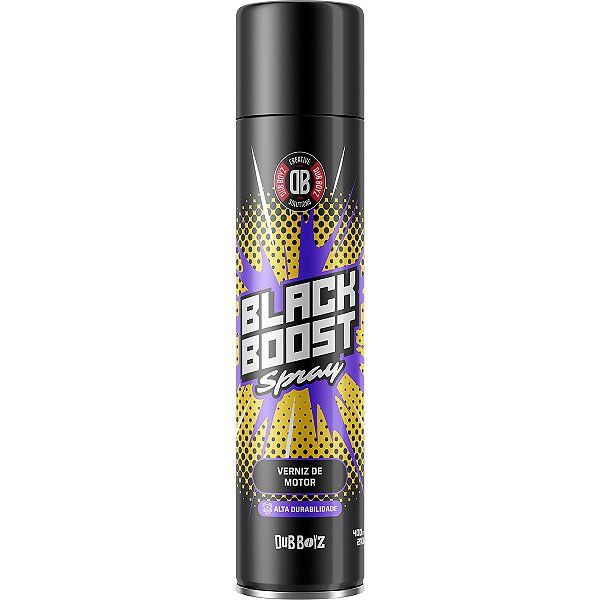 Verniz de Motor Black Boost 400ml Aerossol - Dub Boyz