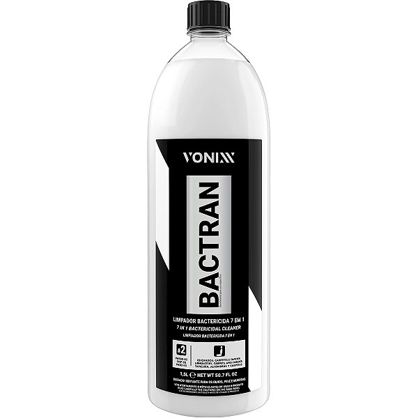 Bactran Limpador Bactericida 7 em 1 (Passo 2 do Sistema VSC) 1,5L - Vonixx
