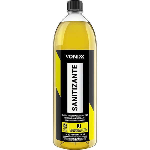 Sanitizante Finalizador (Passo 3 do Sistema VSC) 1,5L - Vonixx