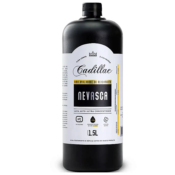 Nevasca Lava Auto Ultra Concentrado Cadillac 1,5L Diluição: Até 1:1600
