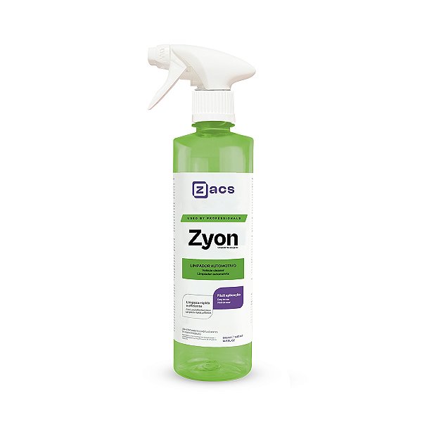 Limpador Automotivo Zyon 500ml - Zacs