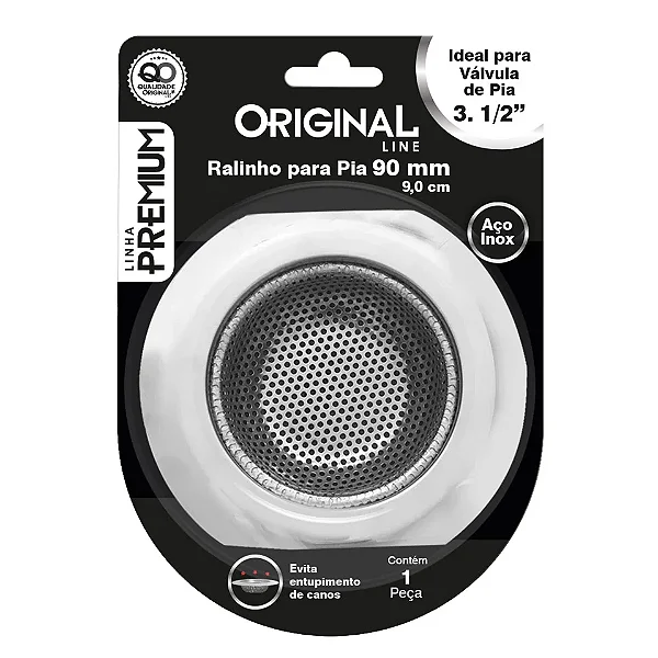 RALINHO INOX GD 9 CM PREMIUM