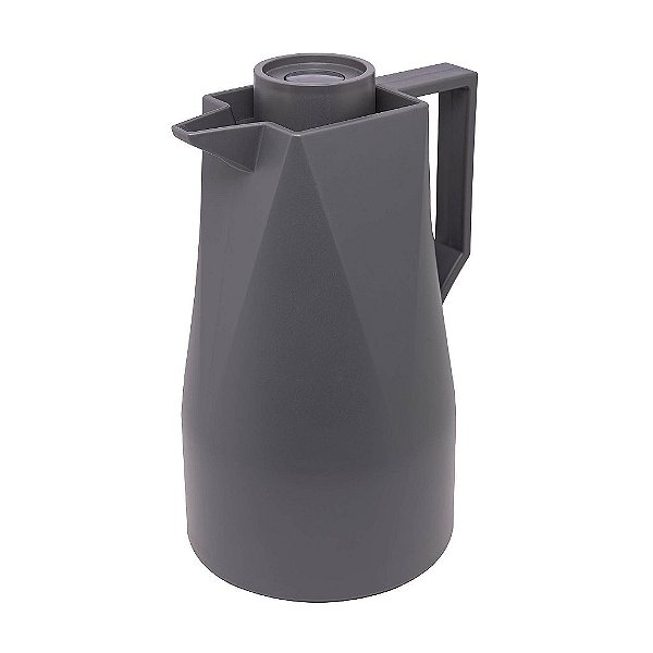 Garrafa Térmica de Plástico Origami Cinza 1L - Wolff