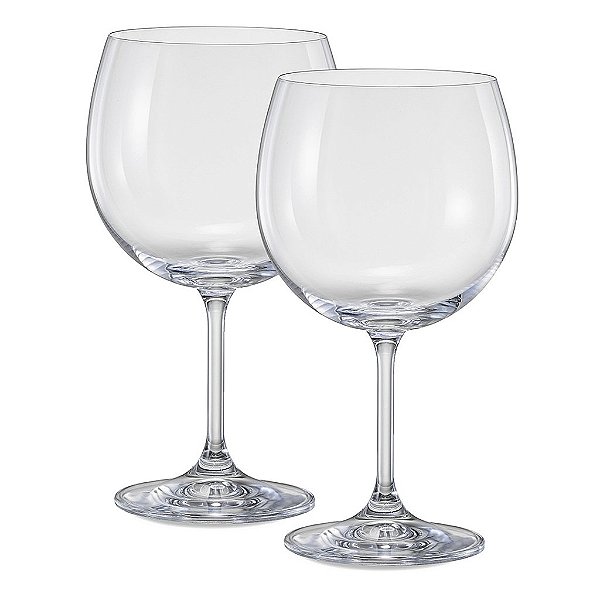 Conjunto 2 Taças para Gin Tônica em Cristal Ecológico 600ml - Bohemia