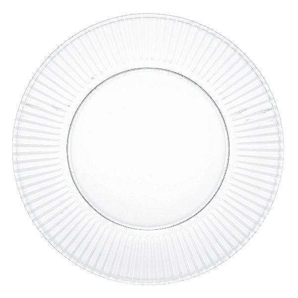 Prato Raso de Cristal Renaissance 26,5cm - Lyor