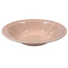 Prato Fundo 21cm Perla Rose Nude - Oxford