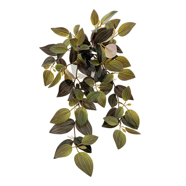 Folhagem 3D 94 Folhas 34X22cm - Verde 2 Tons