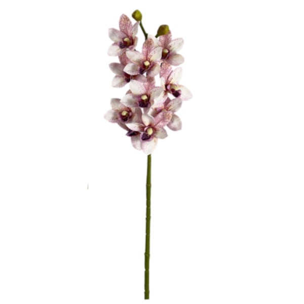 Haste Orquídea Cymbidium 3D 68cm - Rosa Suave