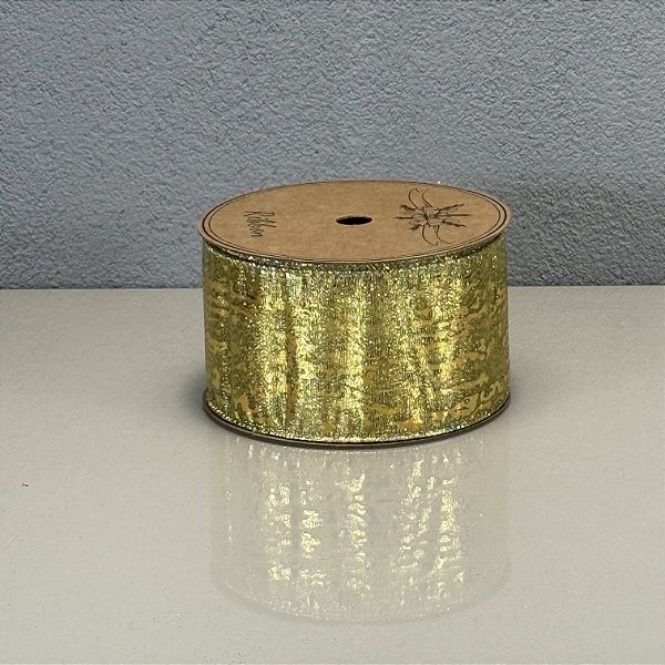 Fita Decorativa Natalina Tradicional 6.3cm x 9.14m