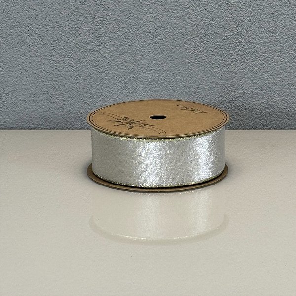 Fita Decorativa Aramada 3.8cm x 9.14m