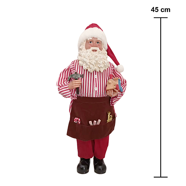 Papai Noel Construtor Colecionável 45cm