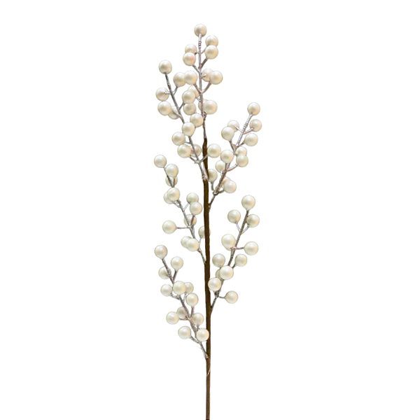 Haste Berry Perolado 56cm 6 Galhos