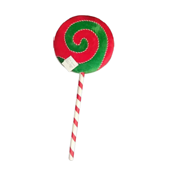 Candy Pirulito 25x60cm Verde Vermelho