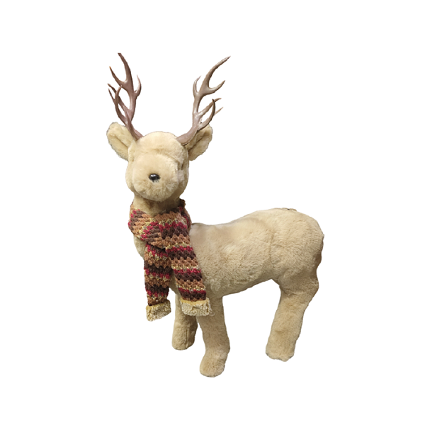 Rena com Cachecol 31x15x54cm