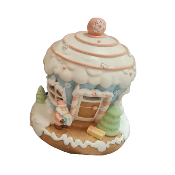 Casa Doces Candy com Luz 12x12x14cm