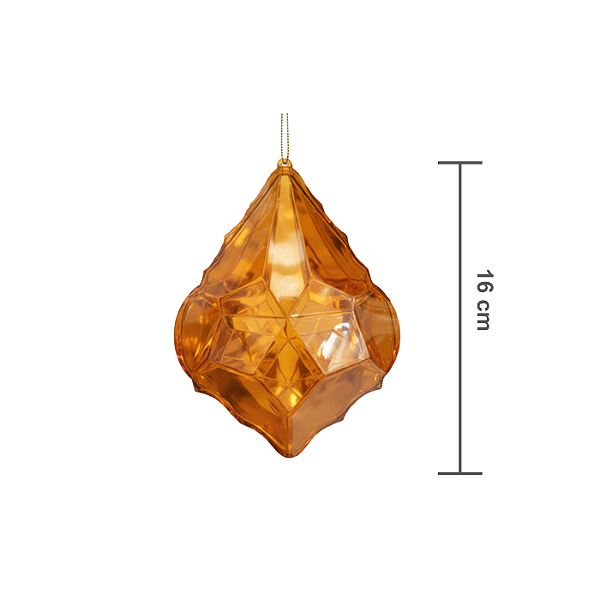 Joia Decorativa 11x4 5x16cm Dourada