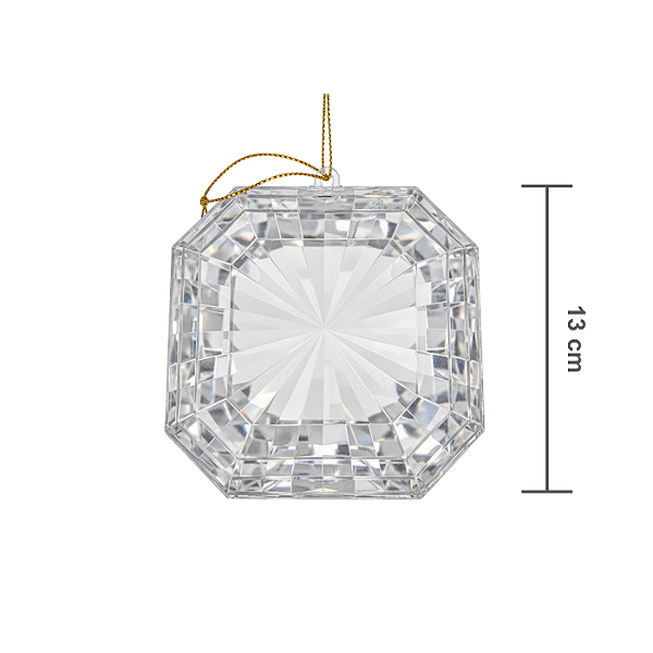Joia Decorativa 12x5x13cm Cristal