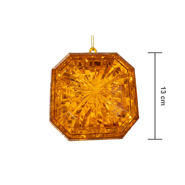 Joia Decorativa 12x5x13cm Dourada