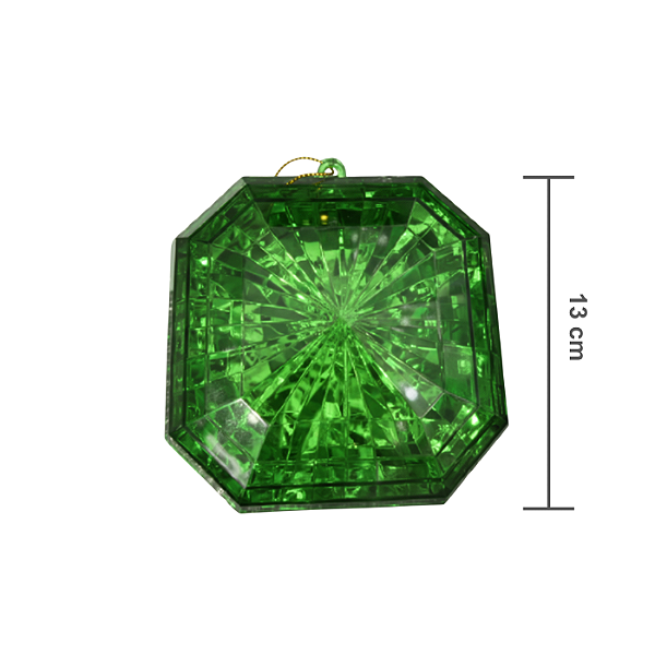 Joia Decorativa 12x5x13cm Verde