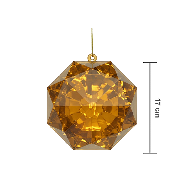 Joia Decorativa 16x10x17cm Dourada