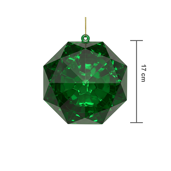 Joia Decorativa 16x10x17cm Verde