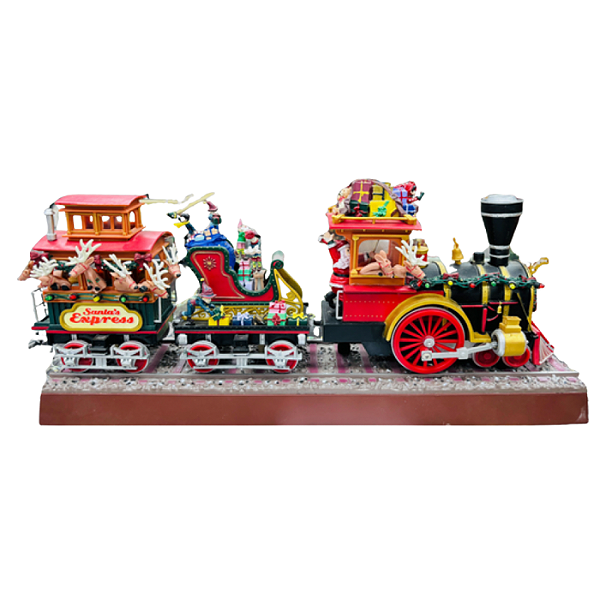 Trem Expresso do Papai Noel 41x9x18cm