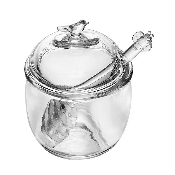 Meleira com Pegador e Tampa Bird 150ml Cristal Ecológico - Wolff