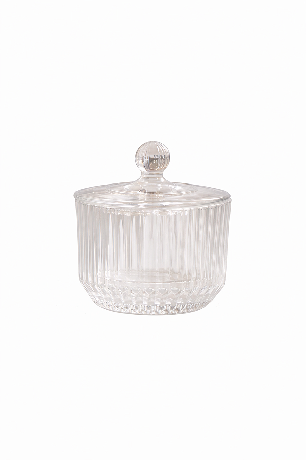 Manteigueira Francesa Império 9cm x 9cm x 11cm Cristal Ecológico - Wolff