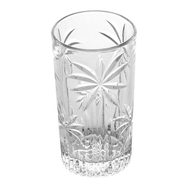Conjunto 6 Copos Alto Palm Tree 360ml Cristal Ecológico - Wolff
