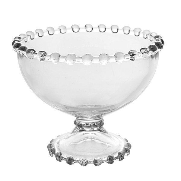 Conjunto 6 Taças de Sobremesa Pearl 11cm x 9cm Cristal Ecológico - Wolff