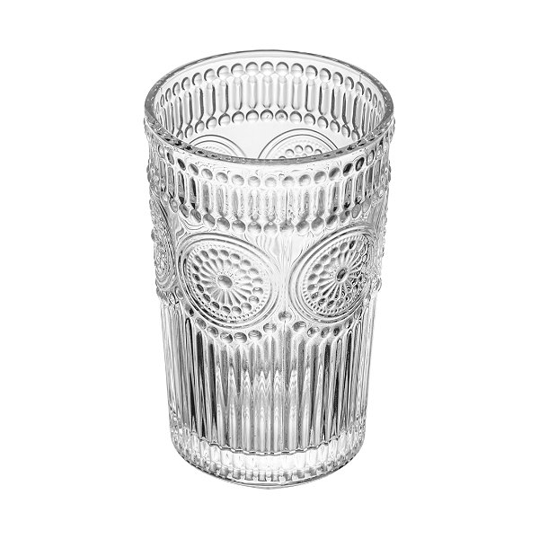 Conjunto 6 Copos Alto Mandala 380ml Vidro - Wolff