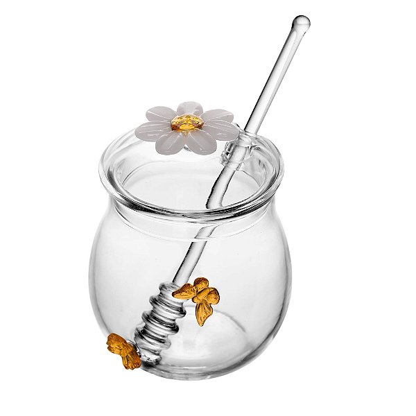 Meleira com Pegador Sun Garden 270ml Vidro Borossilicato - Wolff