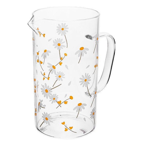 Jarra Sunflower 1,2L Vidro Borossilicato - Wolff