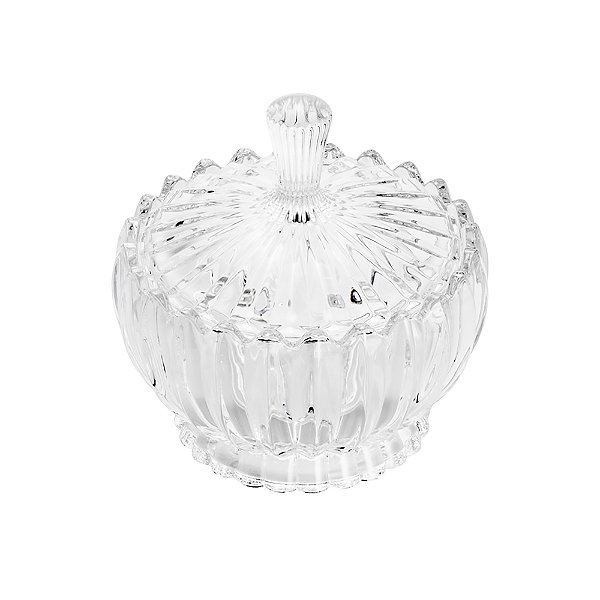 Potiche Decorativo Cristal Geneva 17cm x 18cm - Wolff