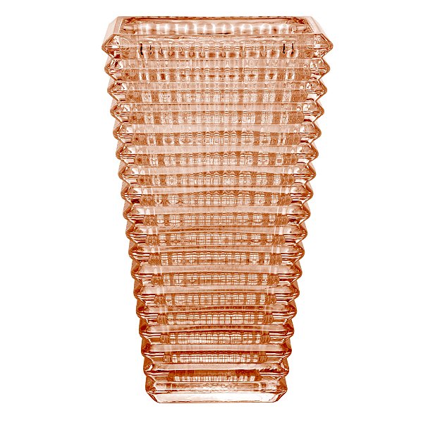Vaso de Cristal Maya Âmbar Metalizado 16,5cm x 12cm x 27,5cm - Wolff