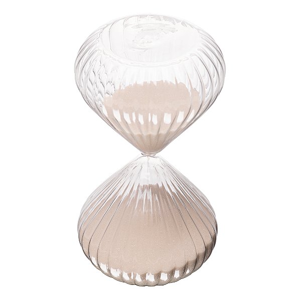 Ampulheta Lines 7,5cm x 7,5cm x 15cm Vidro Borossilicato - Wolff