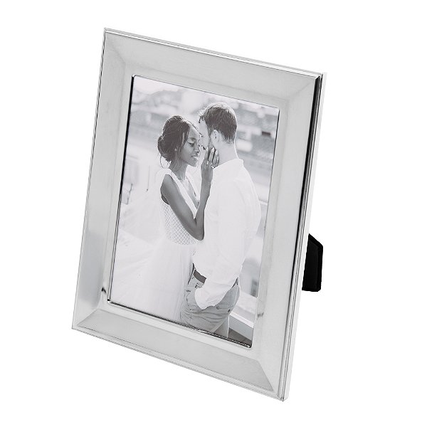 Porta-Retrato 13cm x 18cm Prata Aço Inox - Wolff
