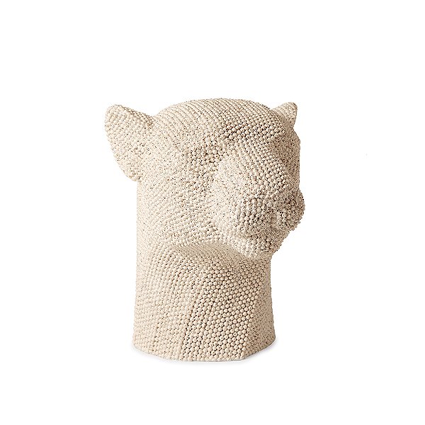 Escultura Cabeça de Pantera em Poliresina - Mart