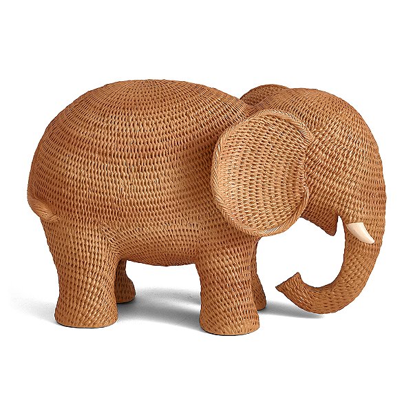 Escultura Elefante em Poliresina 20cm - Mart