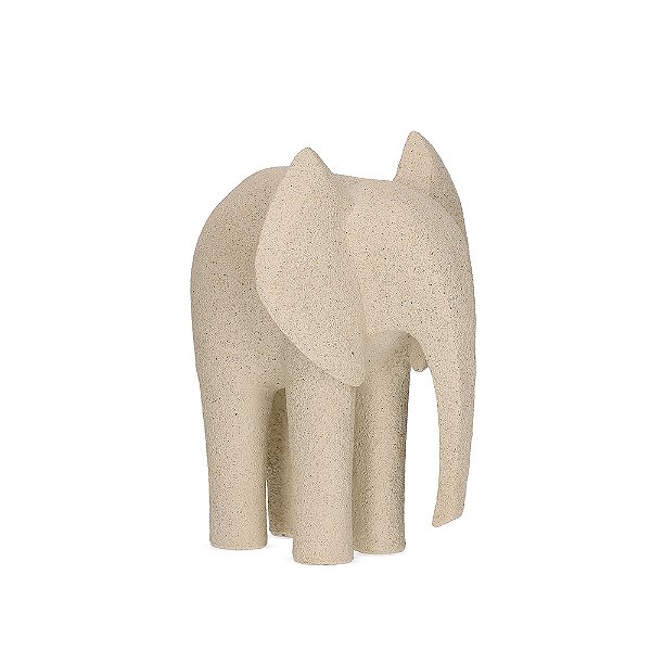 Escultura Elefante em Poliresina 23cm - Mart