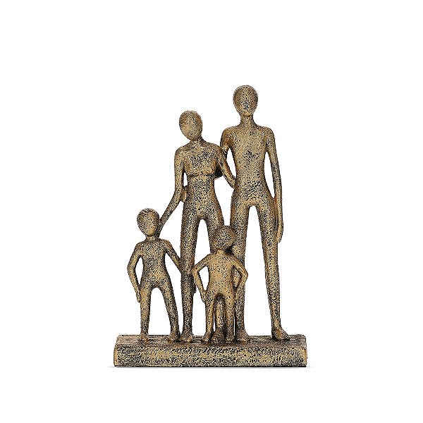 Escultura Família Unida em Poliresina - Mart