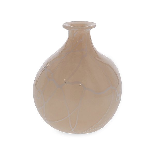 Vaso Decorativo em Vidro 21cm - Mart