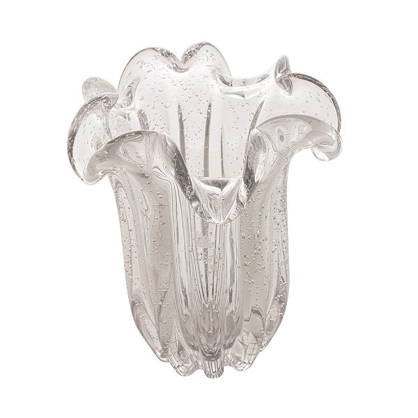 Vaso de Vidro Flat Italy 18cm x 21cm - Wolff