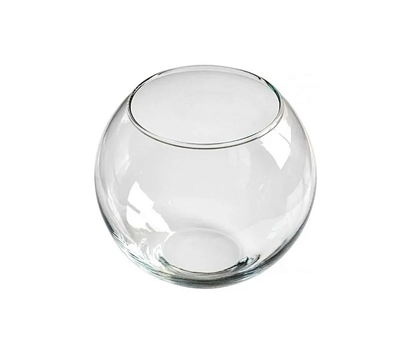 Vaso Aquário de Vidro 9cm - BMQ