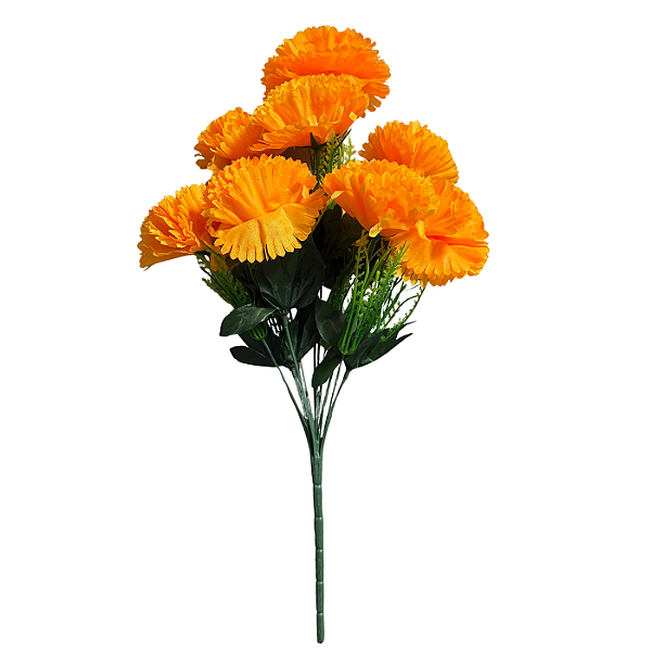 Buquê Cravo Laranja X10 - BMQ